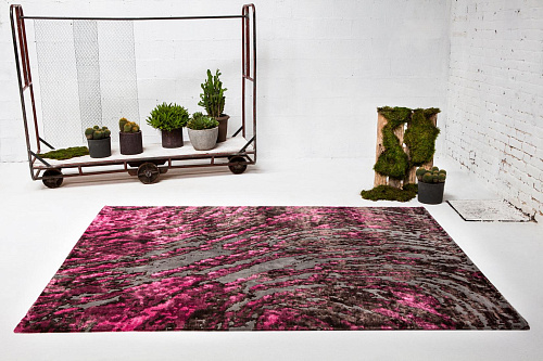 Tapete Grass Rosa Fúcsia