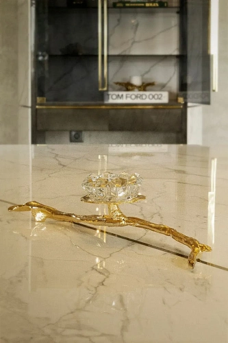 Porta-velas pequeno Lotus