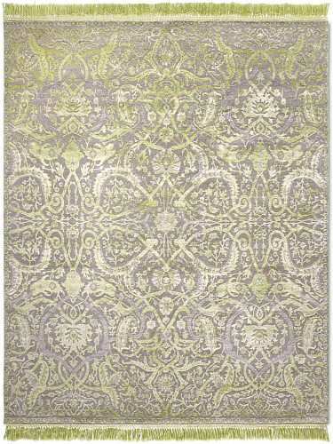 Tapete Heriz Apple Verde Luxury Feito à Mão