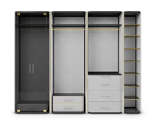 Roupeiro Cinzento Cadence