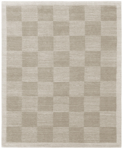 Tapete Deep Cut Border Cinzento