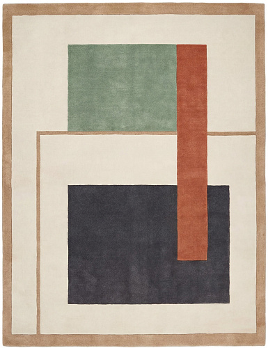 Tapete Geometric Block Forest