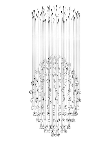 Lustre em Ovo de Cristal