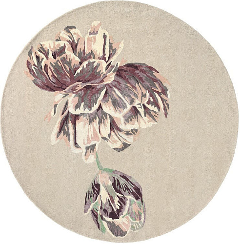 Tapete Redondo Tranquility Bege