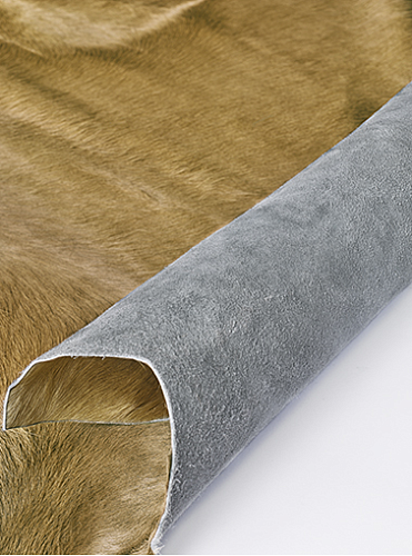 Pele de vaca natural champagne