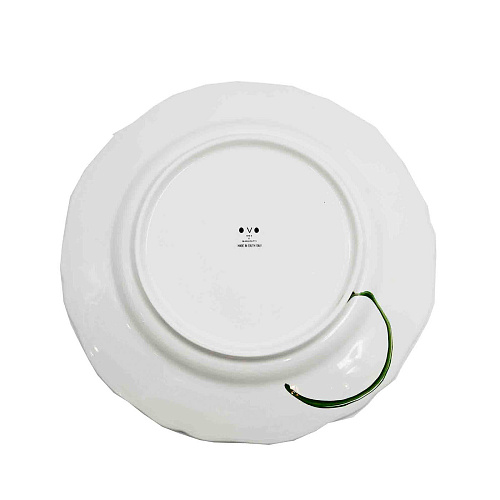 Prato cerâmico artesanal