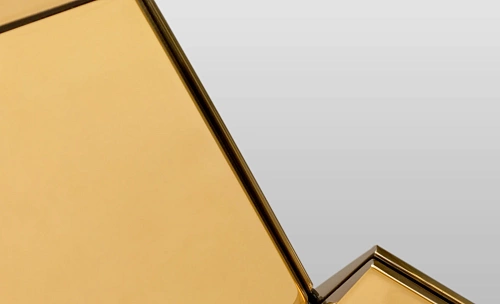 Espelho dourado Radiance