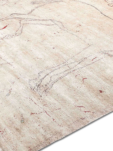 Tapete Antelope Tecido à Mão