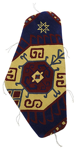 Tapete Geo Art Turkey Tecido à Mão