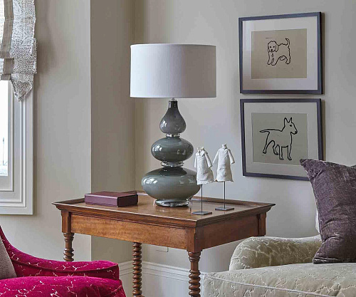 Candeeiro de Mesa Aragoa Slate