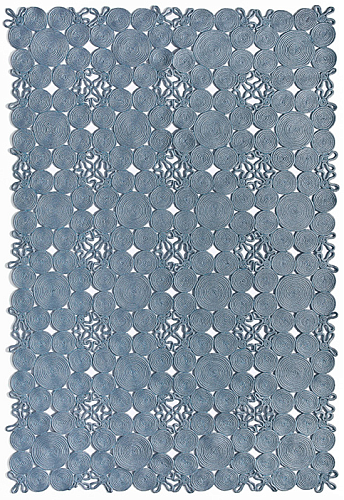 Tapete Rope Interior / Exterior Azul