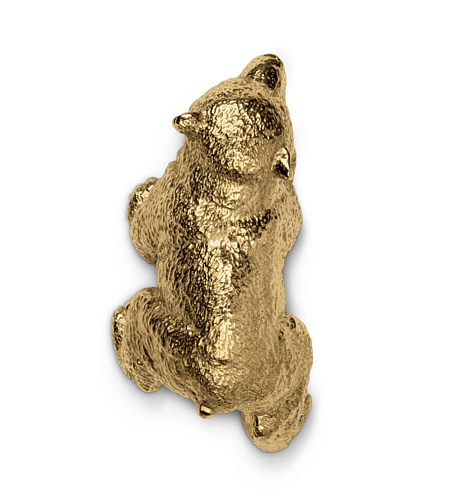 Puxador urso peludo Furry Bear