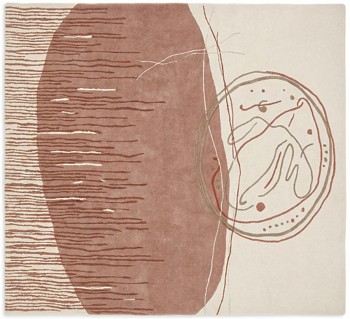 Tapete Archive Seal Rose