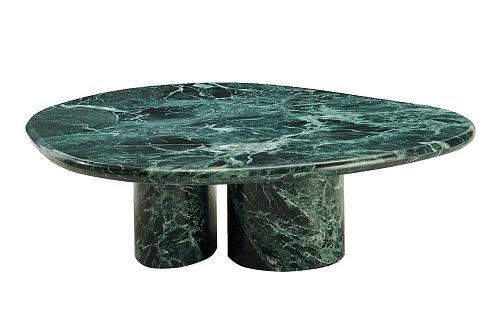 Mesa de Centro Cloud em Mármore Verde