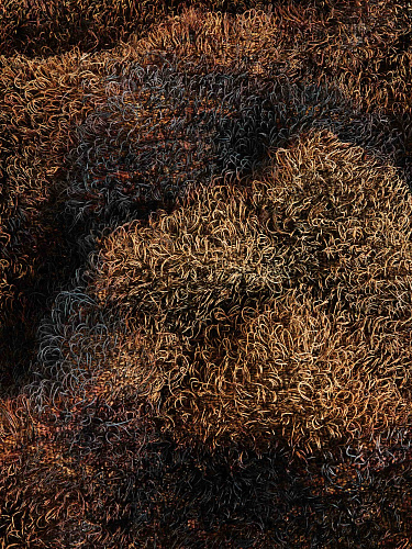 Tapete Metal Designer Tecido à Mão