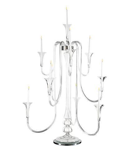 Candelabro em Vidro Octopus
