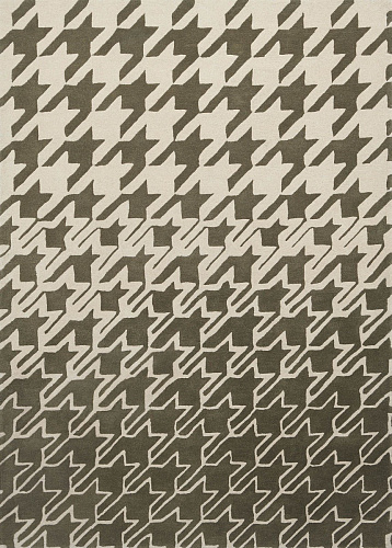 Tapete Houndstooth Cinzento