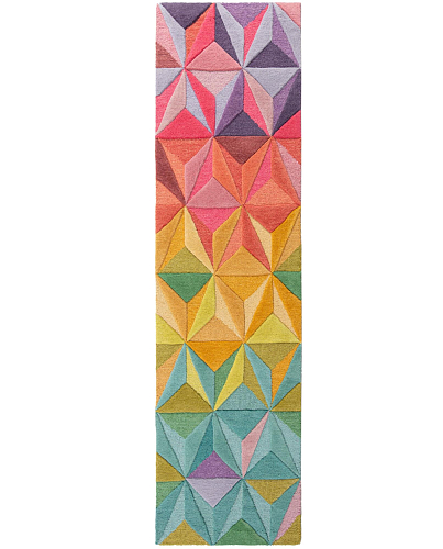 Passadeira Diamante Facetado Multicolor