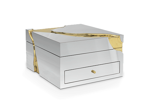 Caixa de relógio fissura