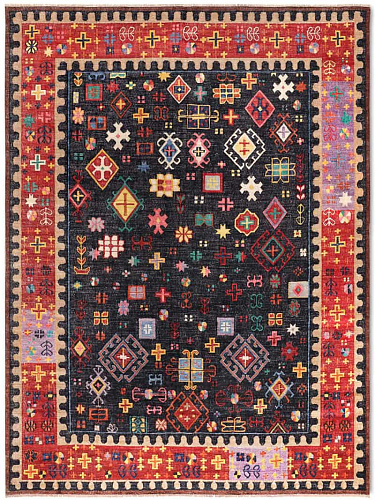 Tapete Flatweave Feito à Mão Luxury