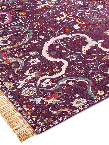 Tapete Luxuoso Tabriz Purple