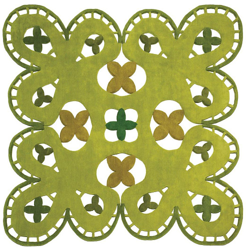 Tapete Lace Designer Tecido à Mão