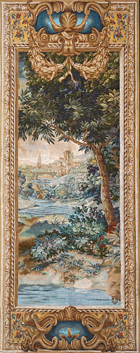 Tapeçaria cascata porta (porta direita)