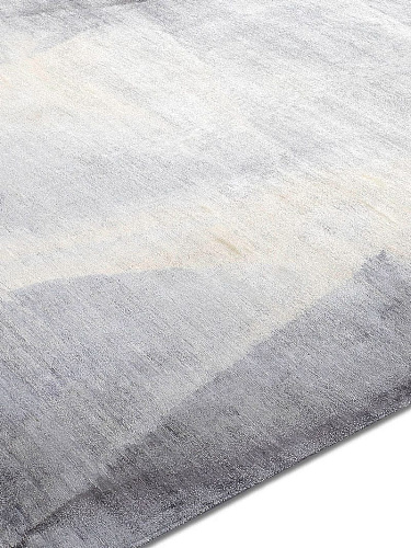 Tapete Prateado Feito à Mão