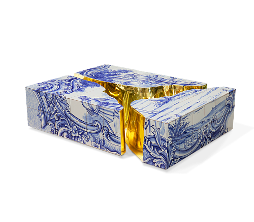 Mesa de Centro Azulejo Fissure