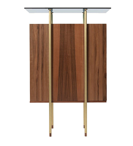 Armário madeira minimalista