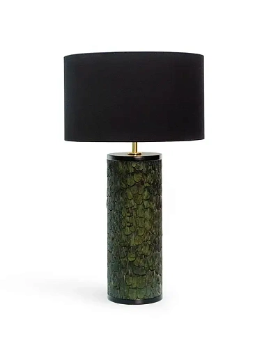 Candeeiro de mesa pena pavão Tailor