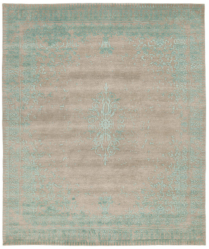 Tapete Ferrara Special Rocked Aqua Cinzento