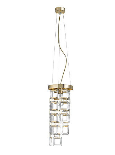 Lustre Bracelet em Ouro Suave com Murano