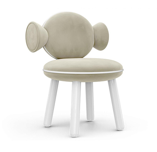 Cadeira puff Lollipop creme