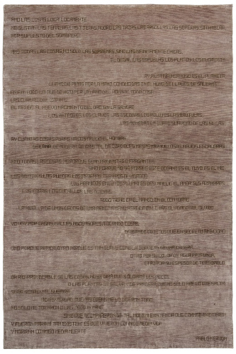 Tapete Neruda Tecido à Mão