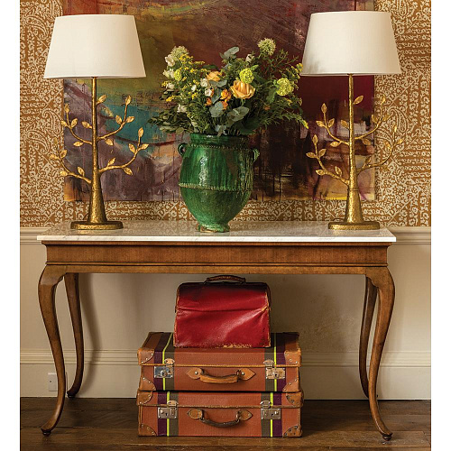 Consola Marquette Grey Fruitwood