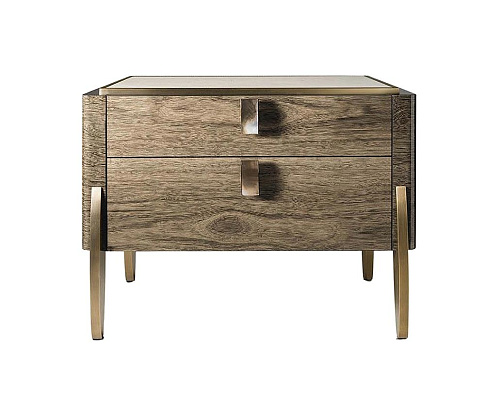 Mesa de Cabeceira com 2 Gavetas