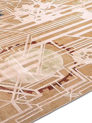 Tapete Quiet Color Feito à Mão Luxury