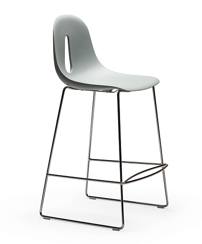 Banco de Bar Gotham SL SG-65 Cinzento