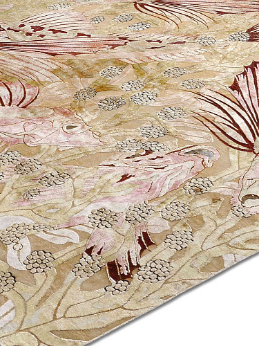 Tapete Fishes Feito à Mão Luxury