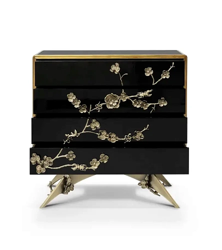 Mesa de Cabeceira Lacada Mirage