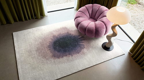 Tapete Drop Purple Smoke