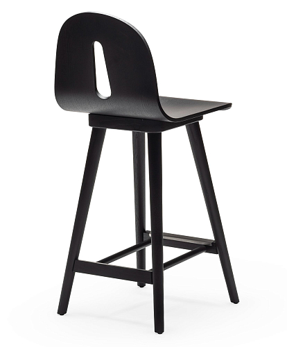 Banco de Bar Gotham Woody SG-65 em Freixo Preto
