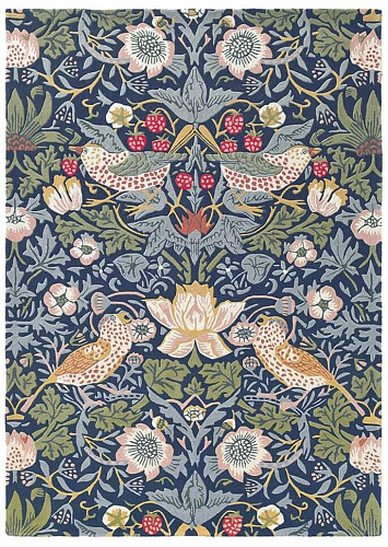 Tapete Strawberry Thief Anil