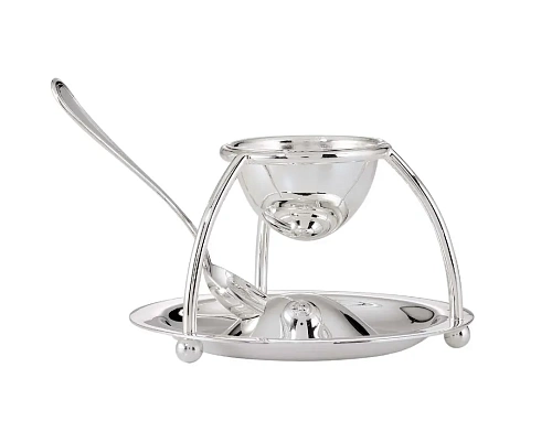 Porta-ovos com colher