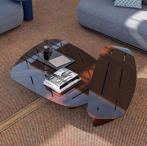 Mesa de centro de jardim madeira Felipe