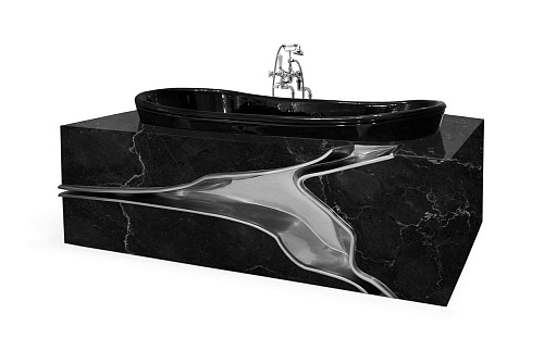 Banheira mármore fraturado