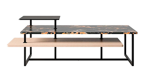 Mesa de Centro de Três Níveis