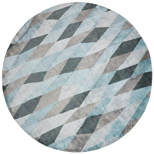 Tapete Losanghe Ubriache Azul Circle