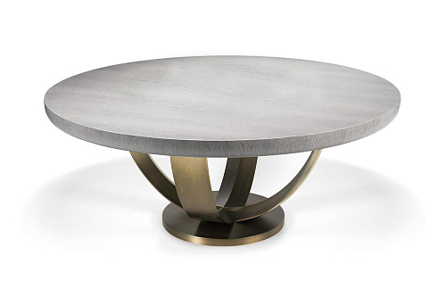 Mesa de Jantar Redonda Bronze